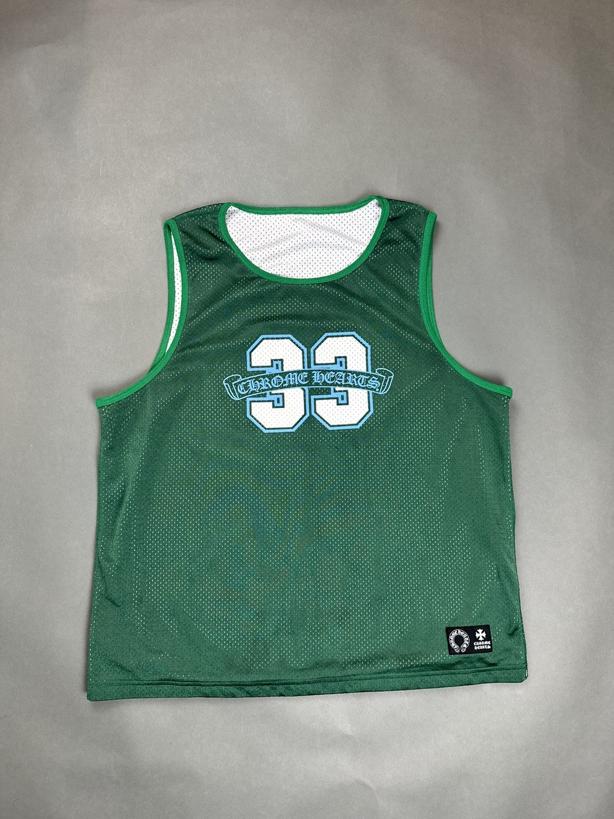 Chrome Hearts CHROME HEARTS SAMPLE REVERSIBLE BASKETBALL JERSEY Size US L / EU 52-54 / 3 - 1 Thumbnail