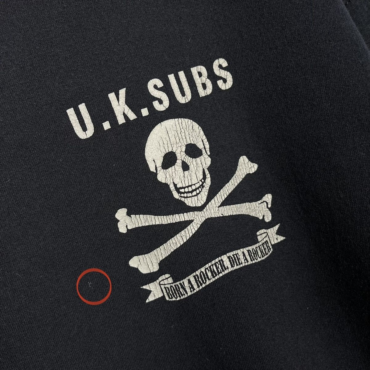 Band Tees Vintage U.K. Subs rare skulls rock band hoodie 90’s Size US L / EU 52-54 / 3 - 14 Thumbnail