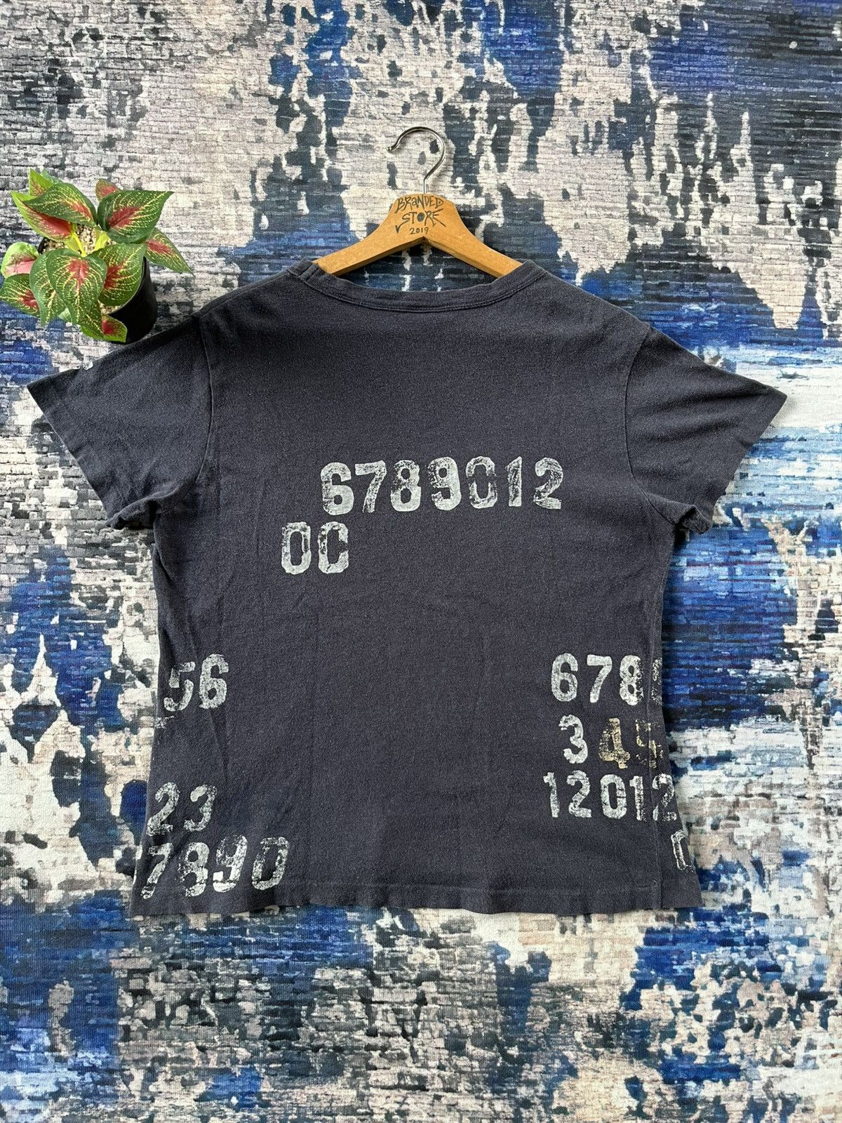 45rpm × Japanese Brand 45 RPM Over Print Spell Out Logo Boxy Tees Japan Size US M / EU 48-50 / 2 - 2 Thumbnail