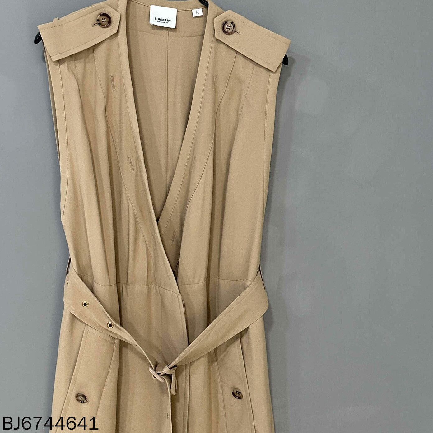 Burberry Burberry Belted Sleeveless Long Coat Size XS / US 0-2 / IT 36-38 - 1 Thumbnail