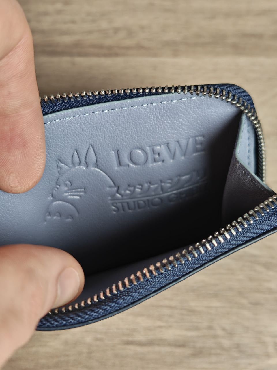 Loewe LOEWE x Studio Ghibli Blue Calcifer wallet Size ONE SIZE - 3 Thumbnail