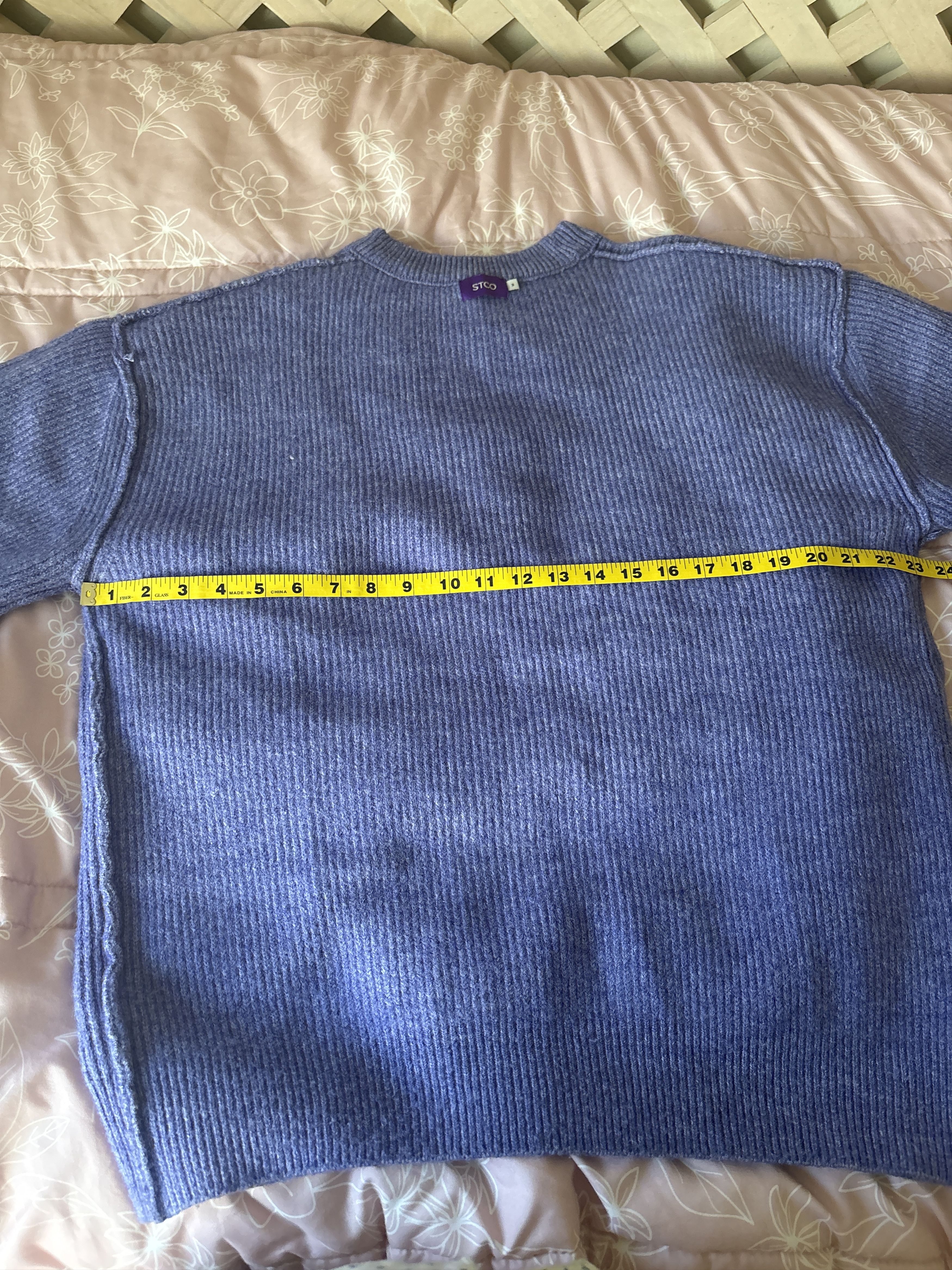 Other STCO Knit Sweater Purple Men Women Unisex Korean StyleCasual Size US M / EU 48-50 / 2 - 2 Thumbnail