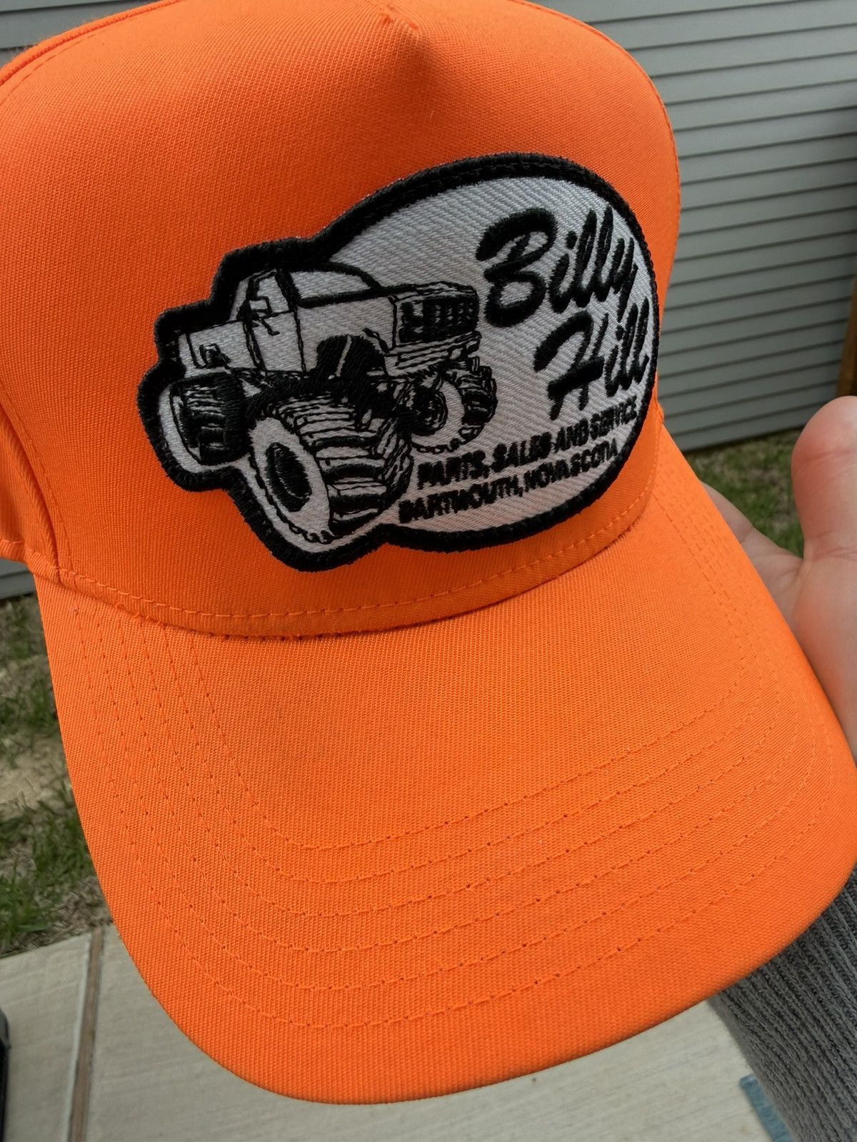 Billy Hill Billy Hill Orange Trucker Hat Size ONE SIZE - 5 Thumbnail
