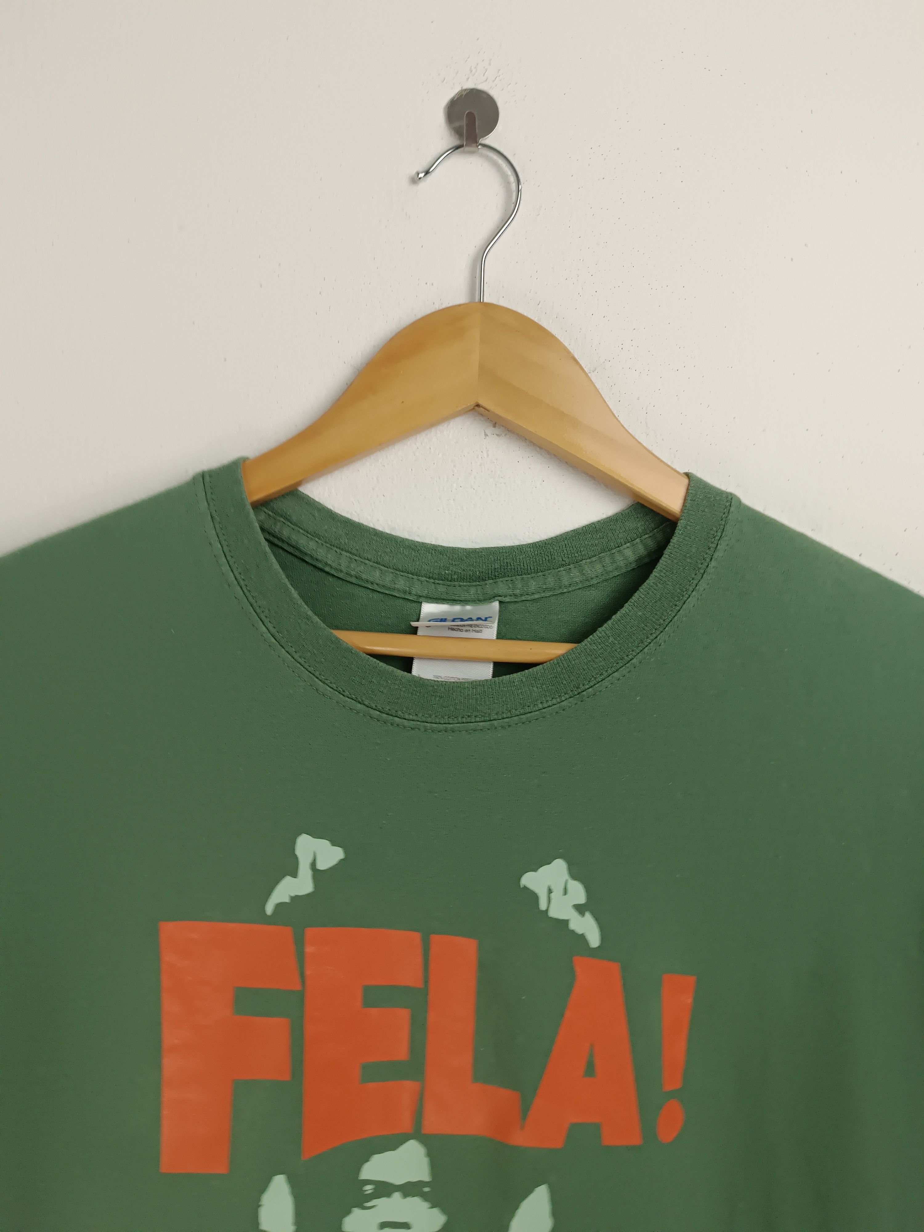 Rap Tees VINTAGE Y2K FELA ANIKLAPO OG AFROBEAT hendrix rage tupac Size US L / EU 52-54 / 3 - 10 Thumbnail