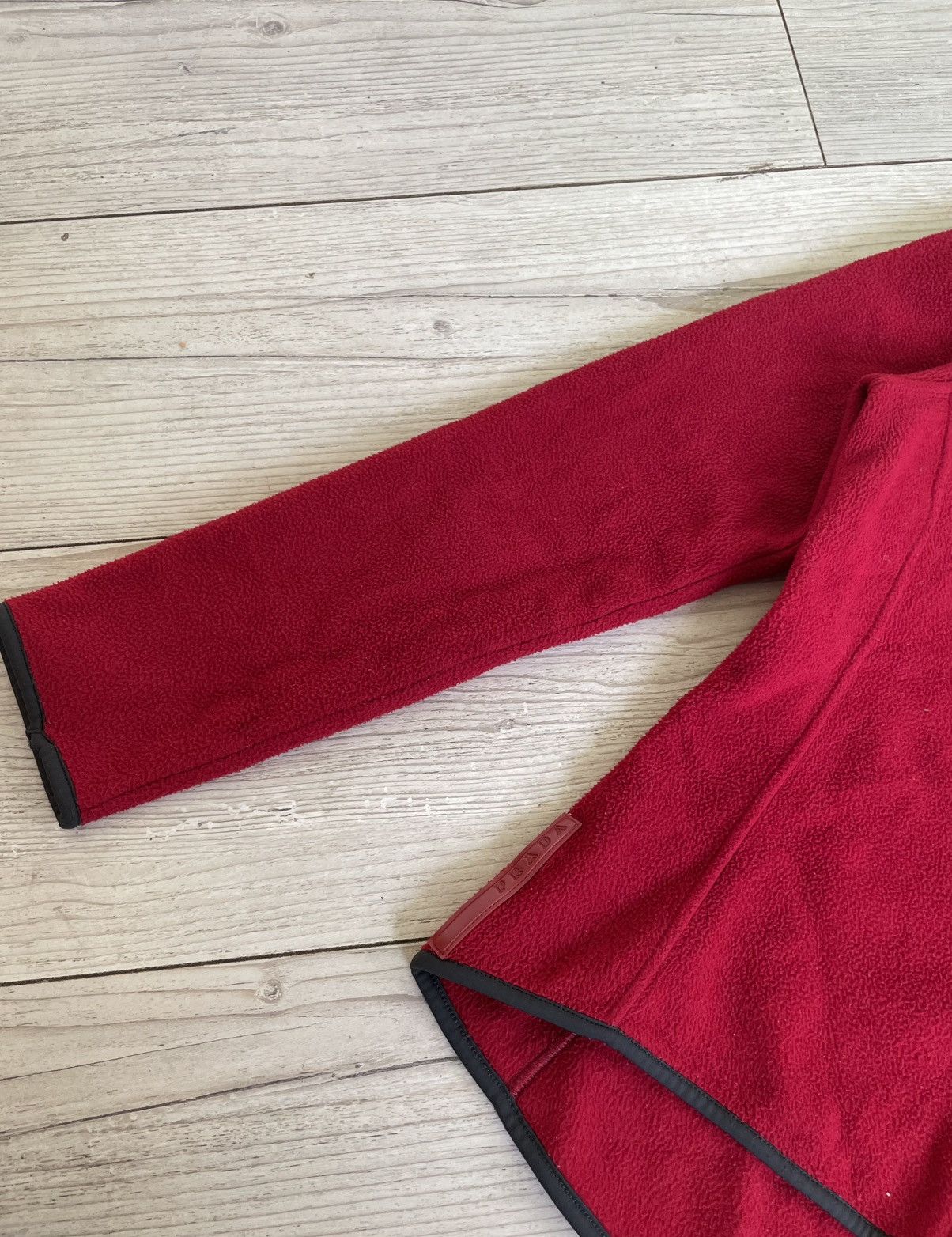 Prada Prada Fleece Red with Red tab WMNS Vintage Size M / US 6-8 / IT 42-44 - 11 Thumbnail