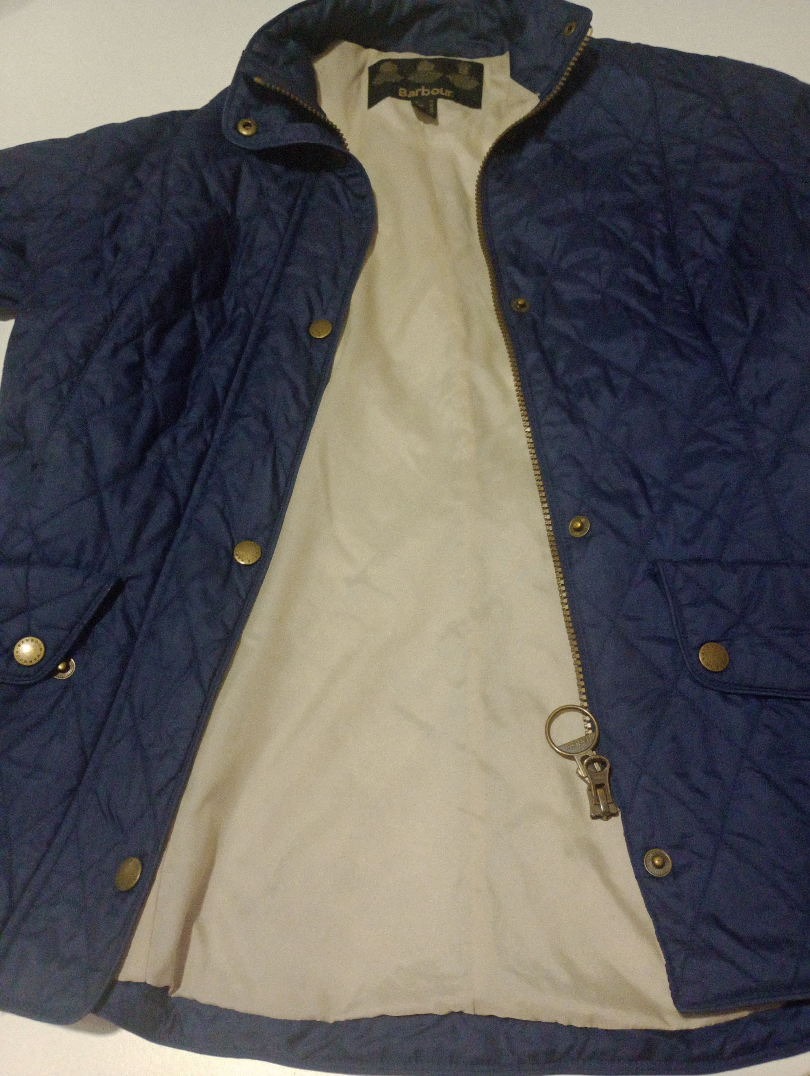 Barbour Barbour Ladies UK 14 padded flyweight cavalry jacket Size L / US 10 / IT 46 - 4 Thumbnail