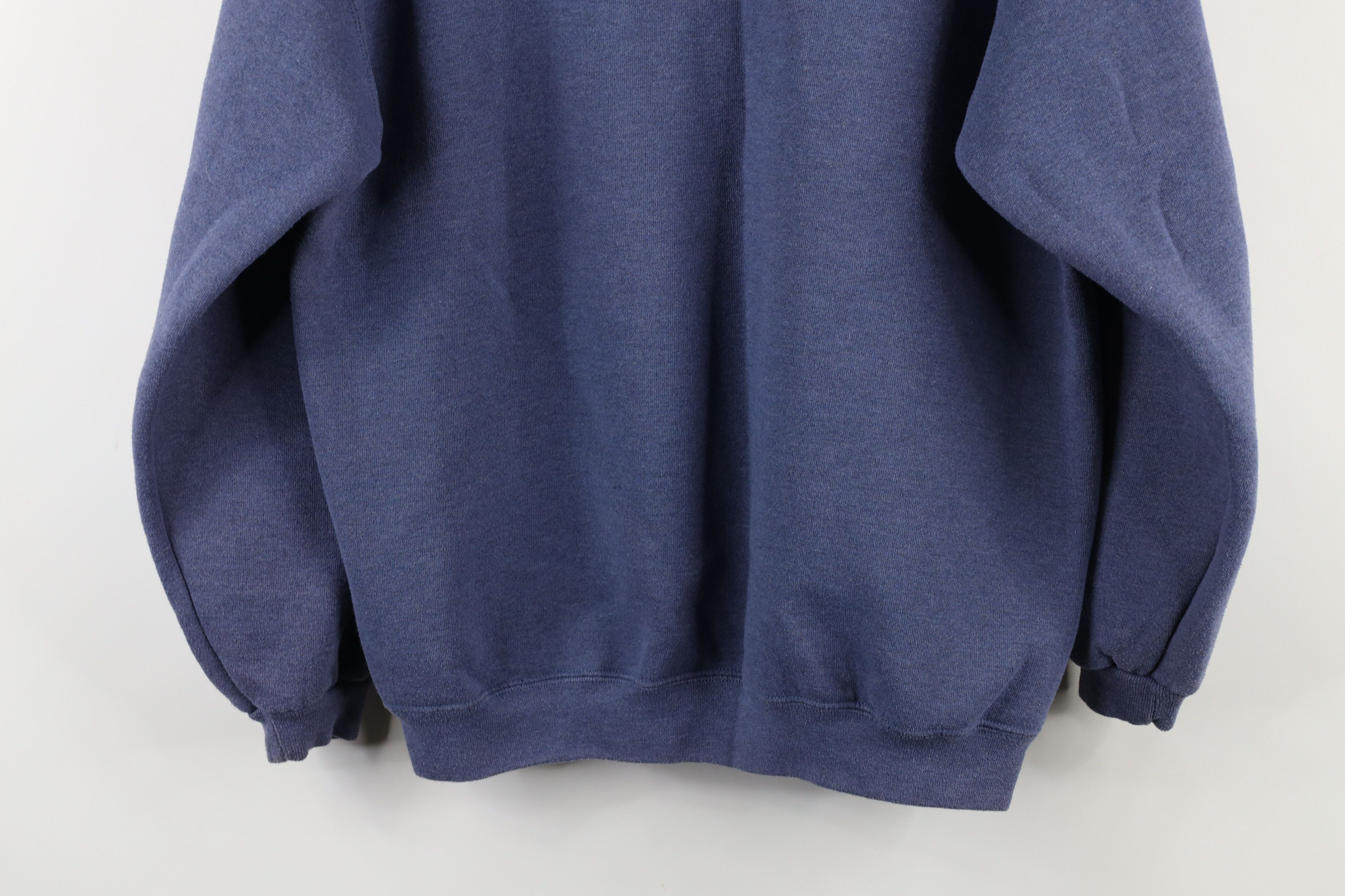 Russell Athletic × Vintage Vintage 90s Russell Athletic Lighthouse Sweatshirt Blue USA Size L / US 10 / IT 46 - 13 Thumbnail