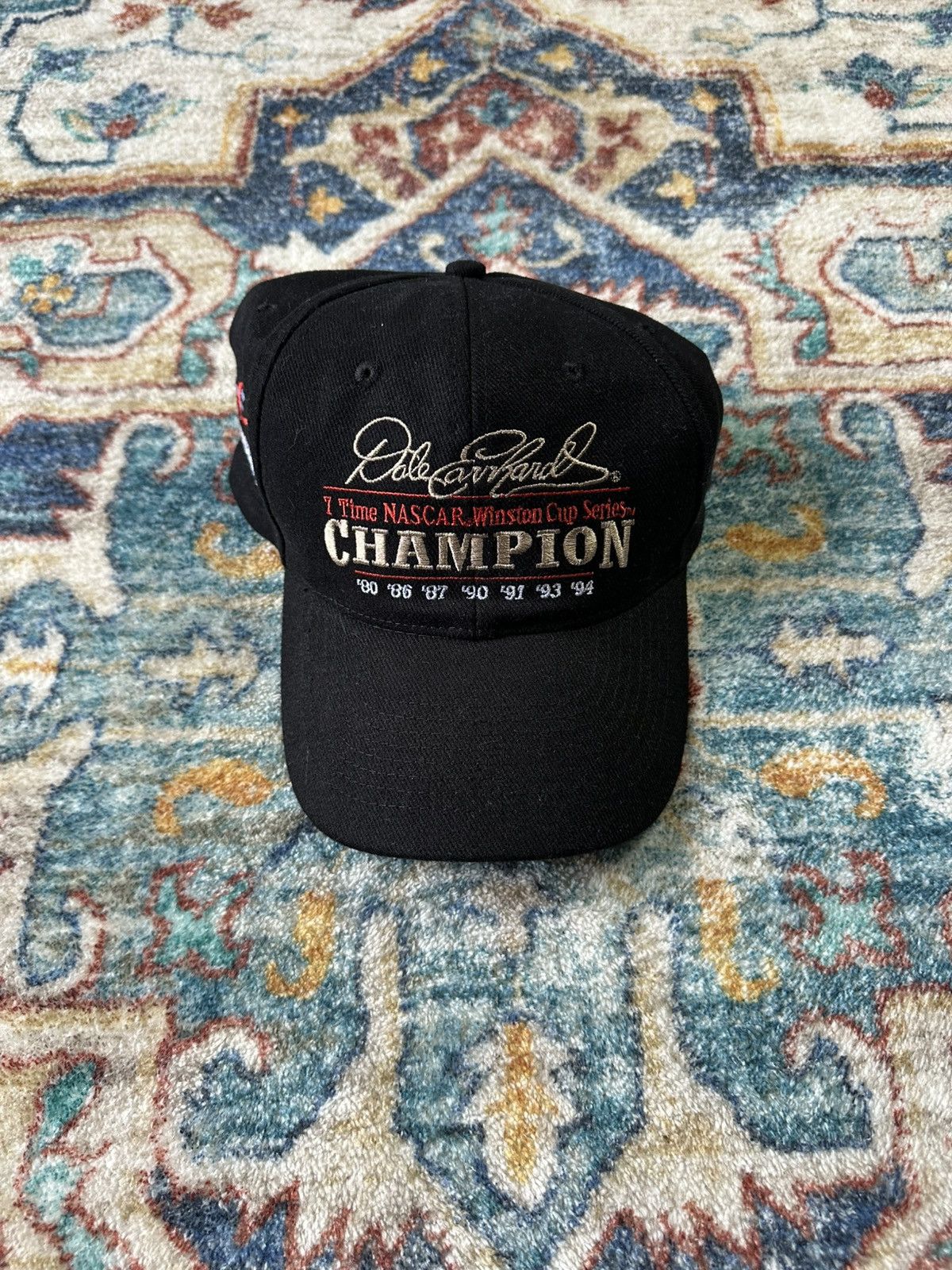 NASCAR × Vintage Vintage NASCAR Dale Earnhardt Winston Championships Hat Size ONE SIZE - 1 Thumbnail
