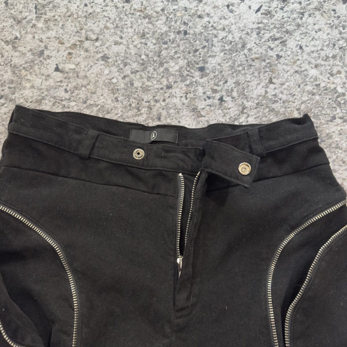 Other Ambivalence Online Viscose Rayon Moleskin Bondage Pants Size US 30 / EU 46 - 5 Thumbnail
