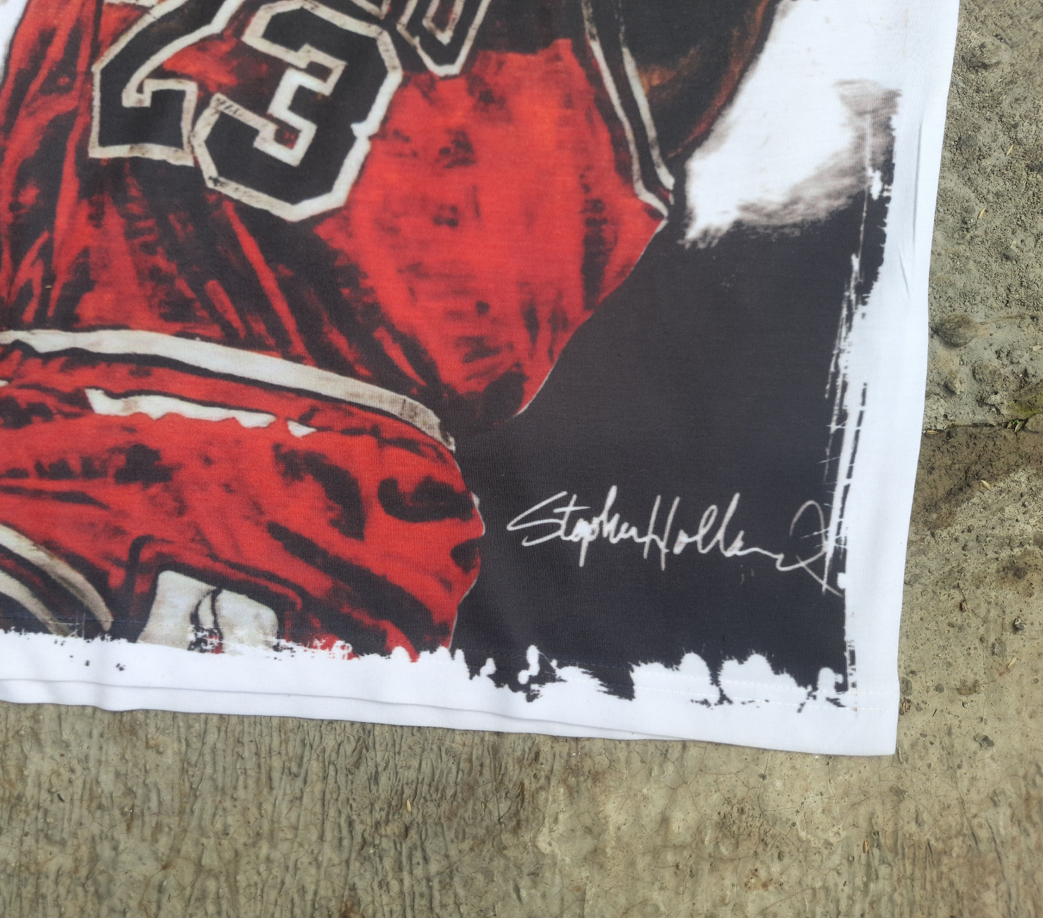Vintage Michael Jordan Chicago Bulls Tshirt Size US M / EU 48-50 / 2 - 3 Thumbnail