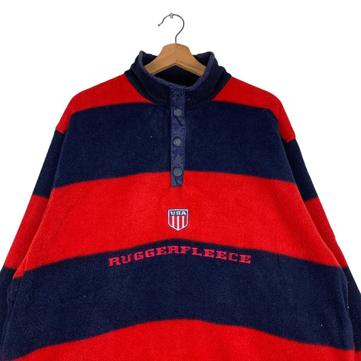 Gant Rugger GANT RUGGER FLEECE Embroidery Logo Half Button #1327-C60 Size US L / EU 52-54 / 3 - 2 Thumbnail