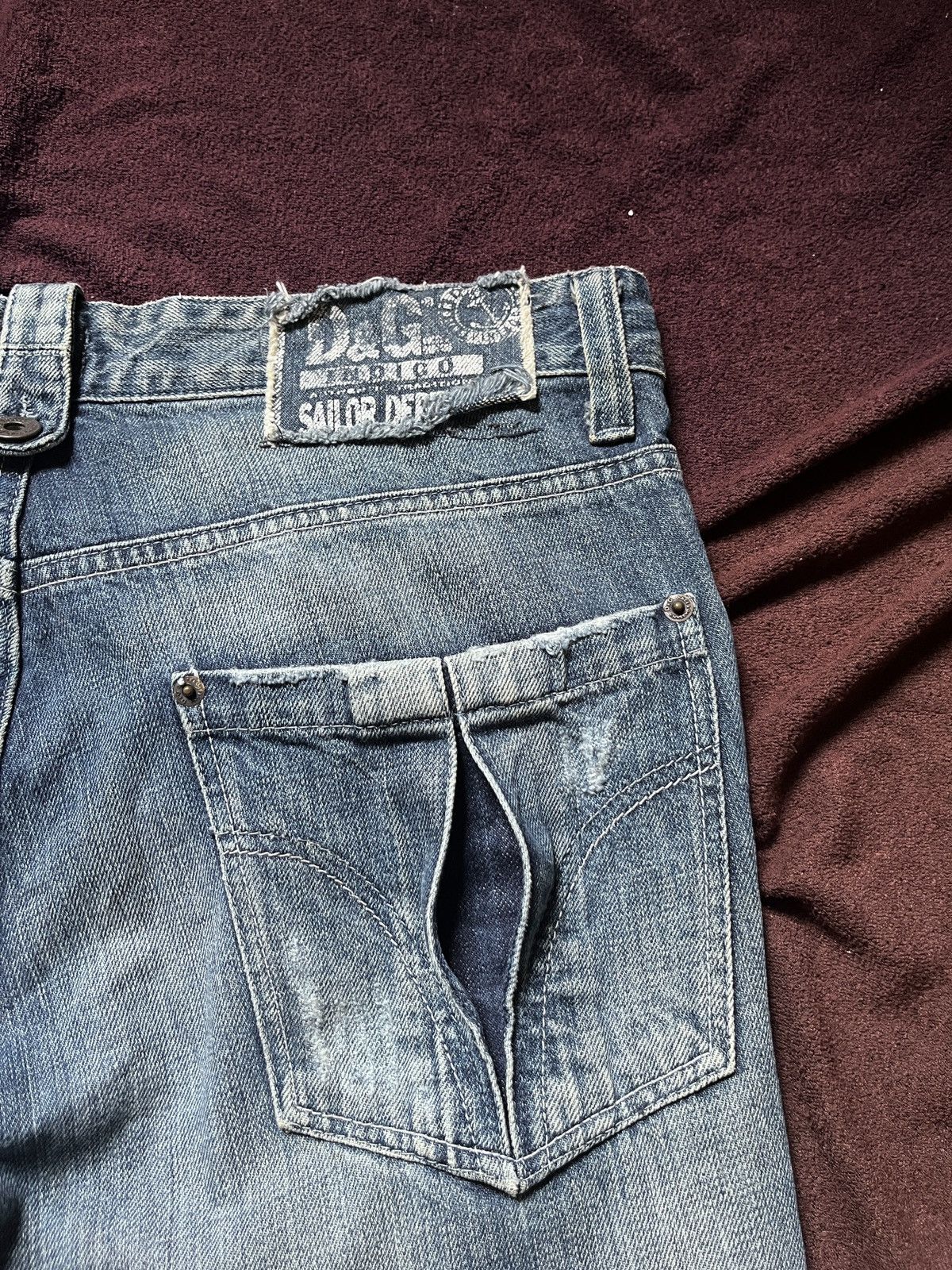 Dolce & Gabbana 1990s Dolce Gabbana Power Jeans Size US 32 / EU 48 - 8 Thumbnail