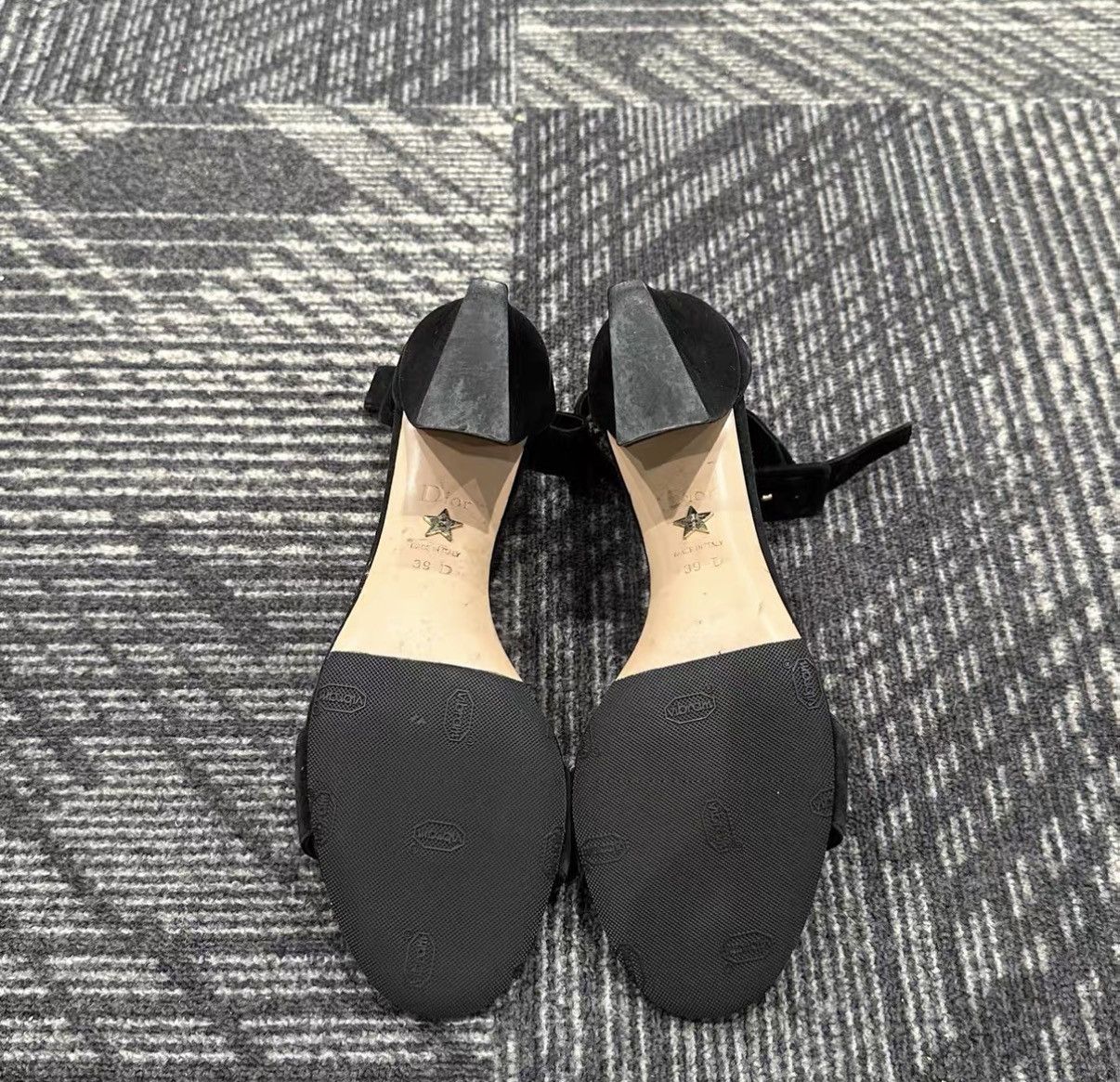 Dior Dior Velvet High Heels J42 Size US 9 / IT 39 - 6 Thumbnail