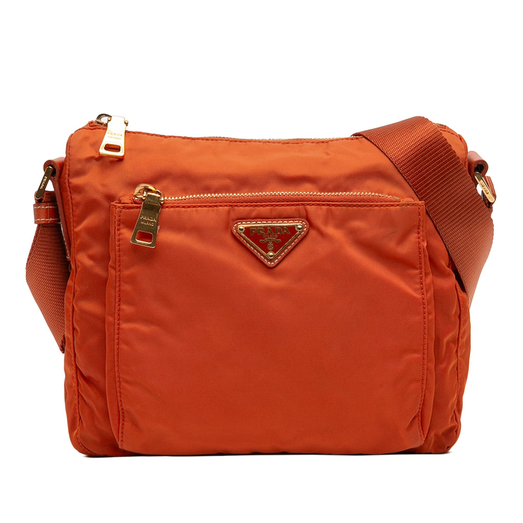 Prada Tessuto Zip Top Crossbody Size ONE SIZE - 1 Thumbnail