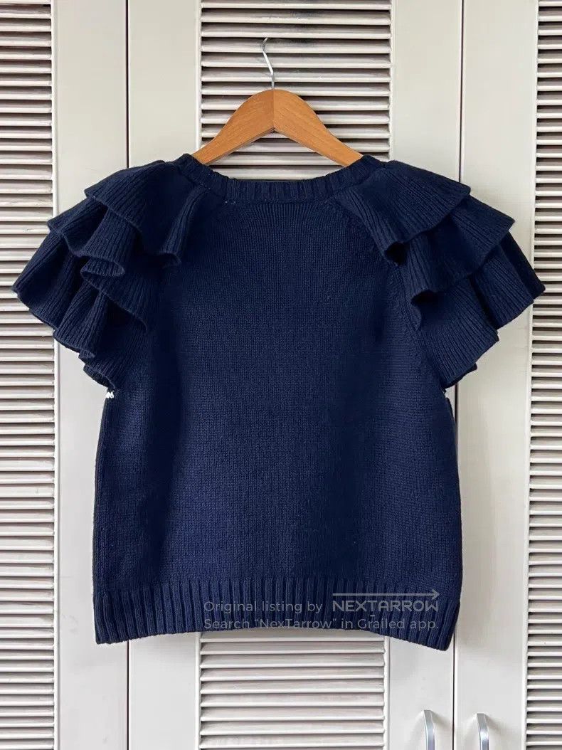 Dior Dior Short-sleeved knitted sweater Size XS / US 0-2 / IT 36-38 - 2 Thumbnail