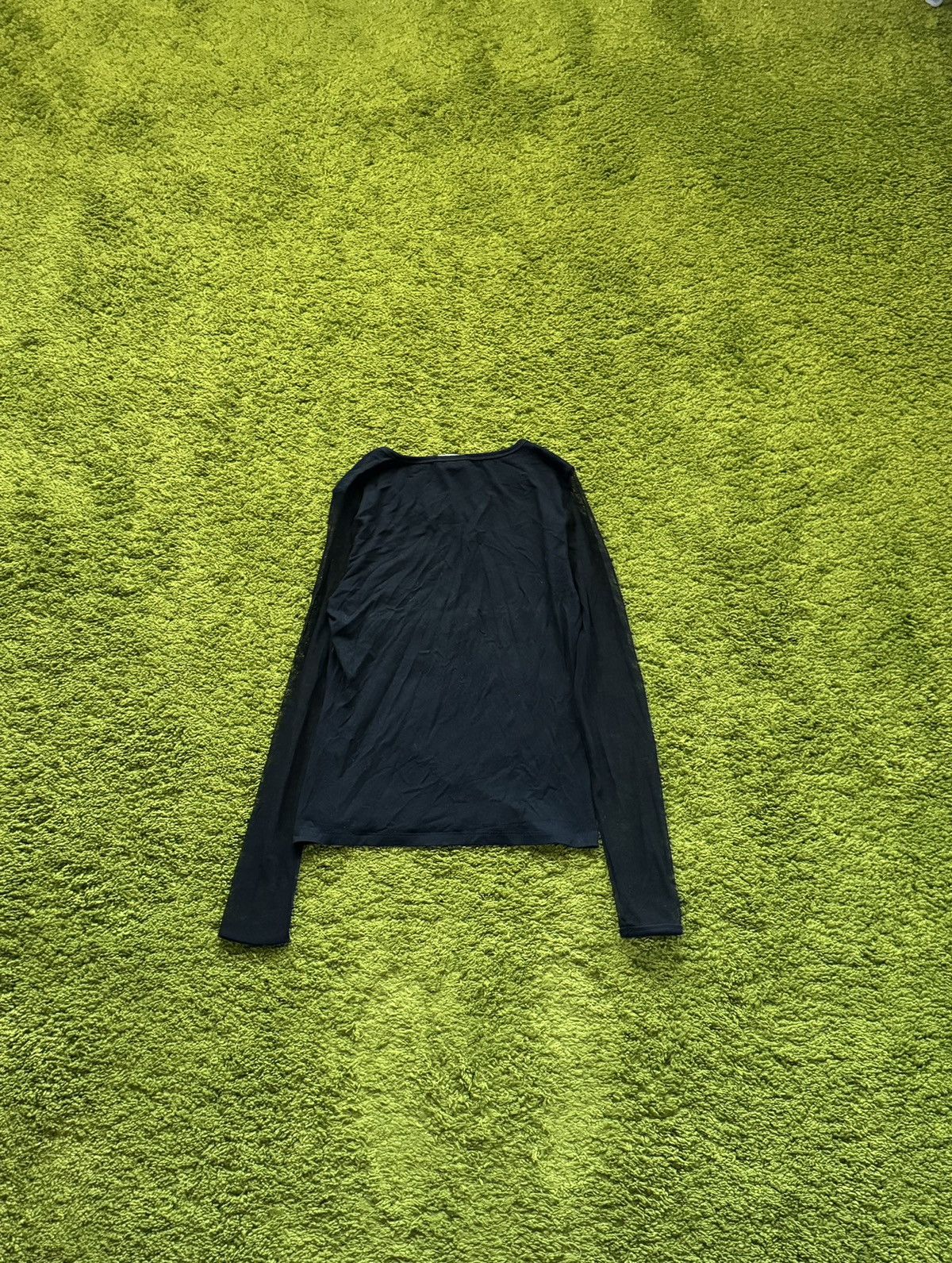 Designer × Dolce & Gabbana × Vintage Dolce & Gabbana D&G 2000s vintage Y2K mesh longsleeve Size M / US 6-8 / IT 42-44 - 7 Thumbnail