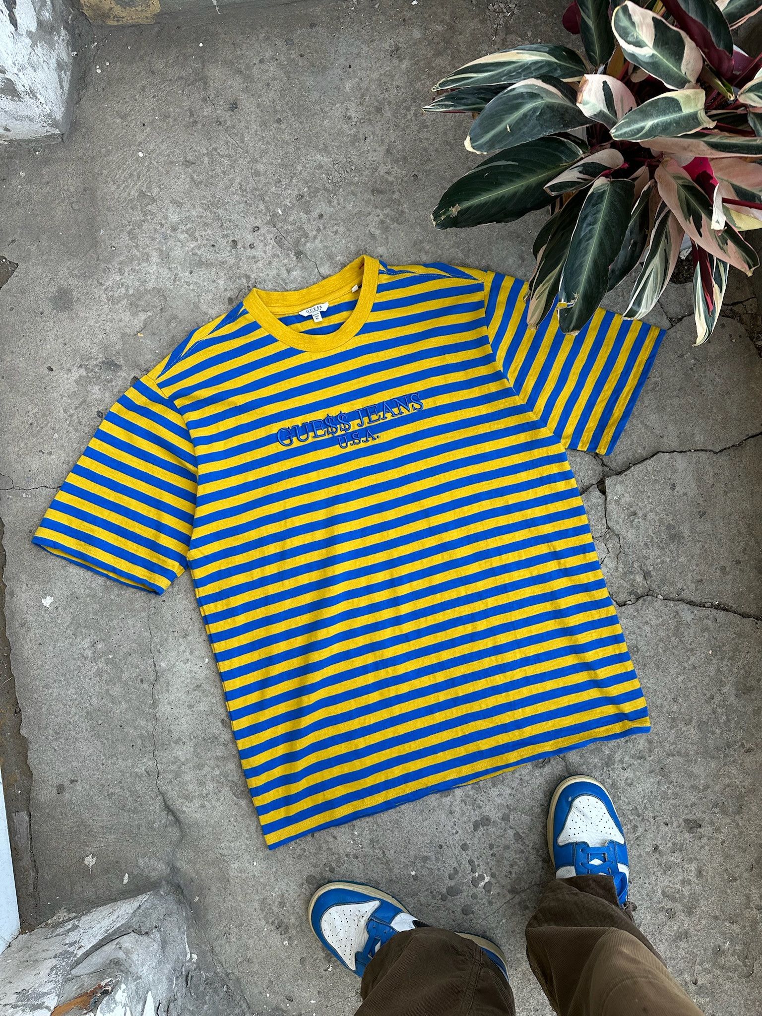 Guess Vintage Guess Asap Rocky tshirt Size US XL / EU 56 / 4 - 5 Thumbnail