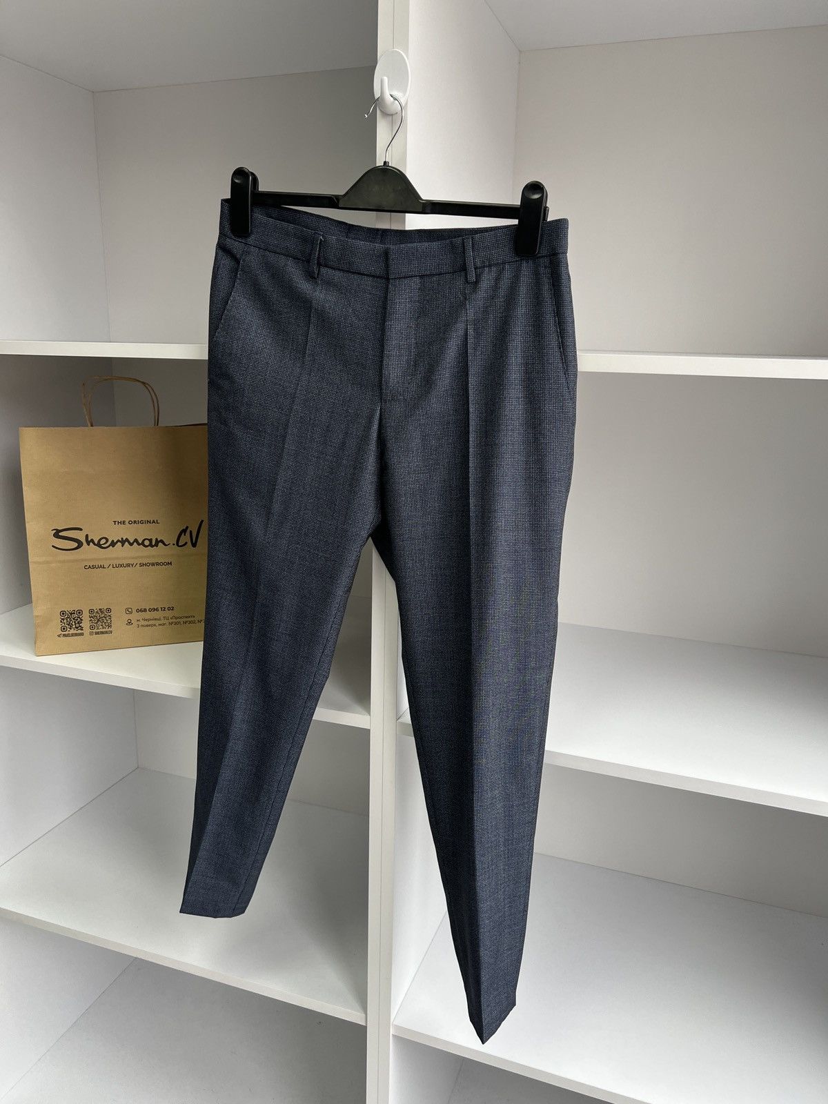 Designer × Hugo Boss × Vintage Vintage Hugo Boss Luxury Old Money Style Suit Size 48S - 15 Thumbnail