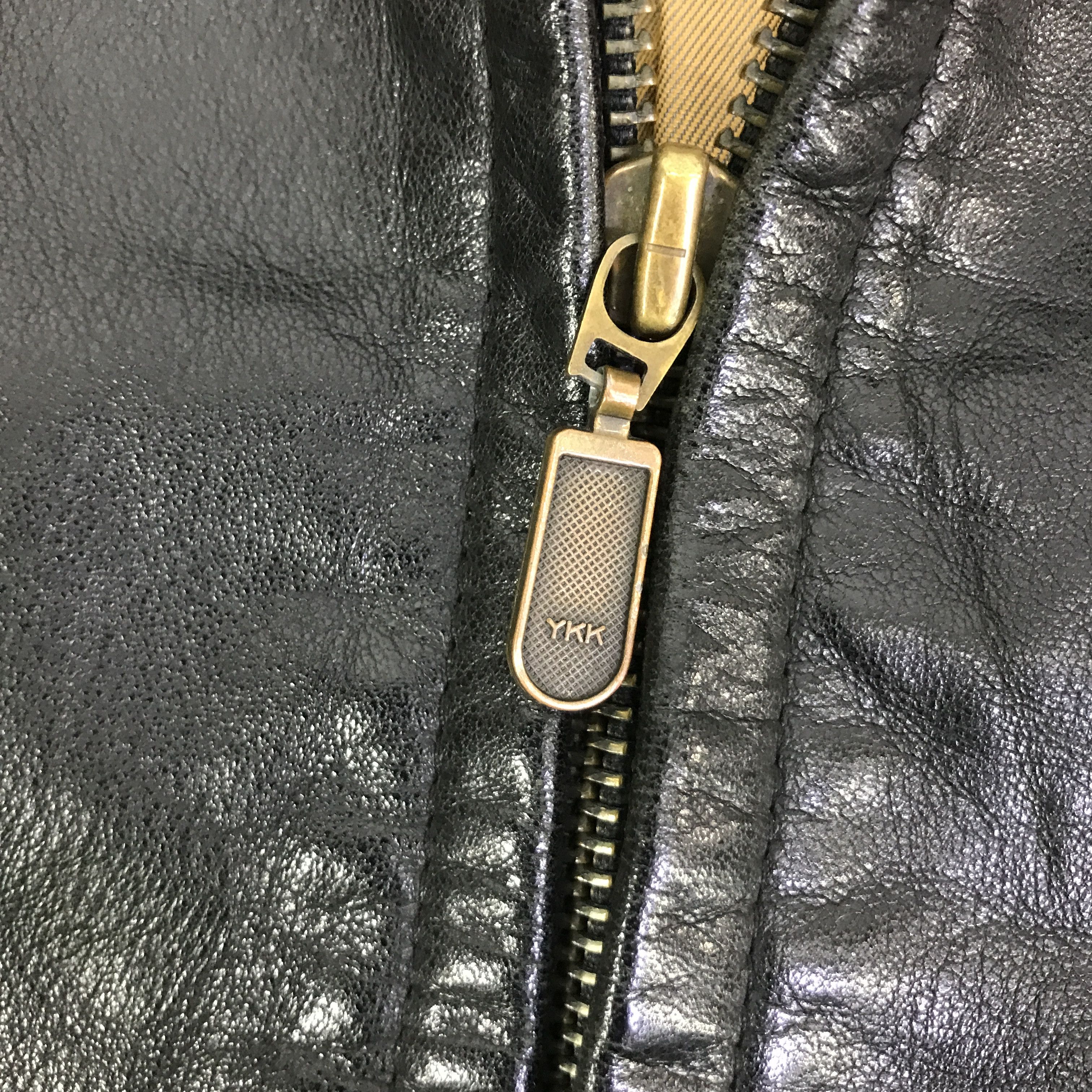 The Duffer of St.George THE DUFFER OF ST.GEORGE BIKER LEATHER JACKET K80B12 Size US M / EU 48-50 / 2 - 10 Thumbnail