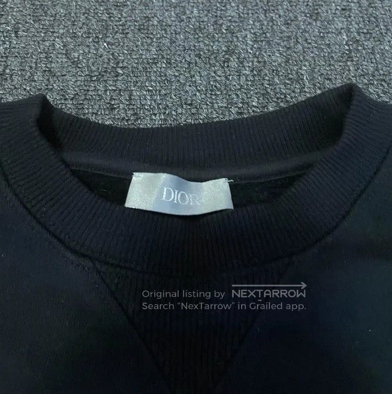 Dior Dior Black Sweatshirt with Scaled Logo. Size US XS / EU 42 / 0 - 3 Thumbnail