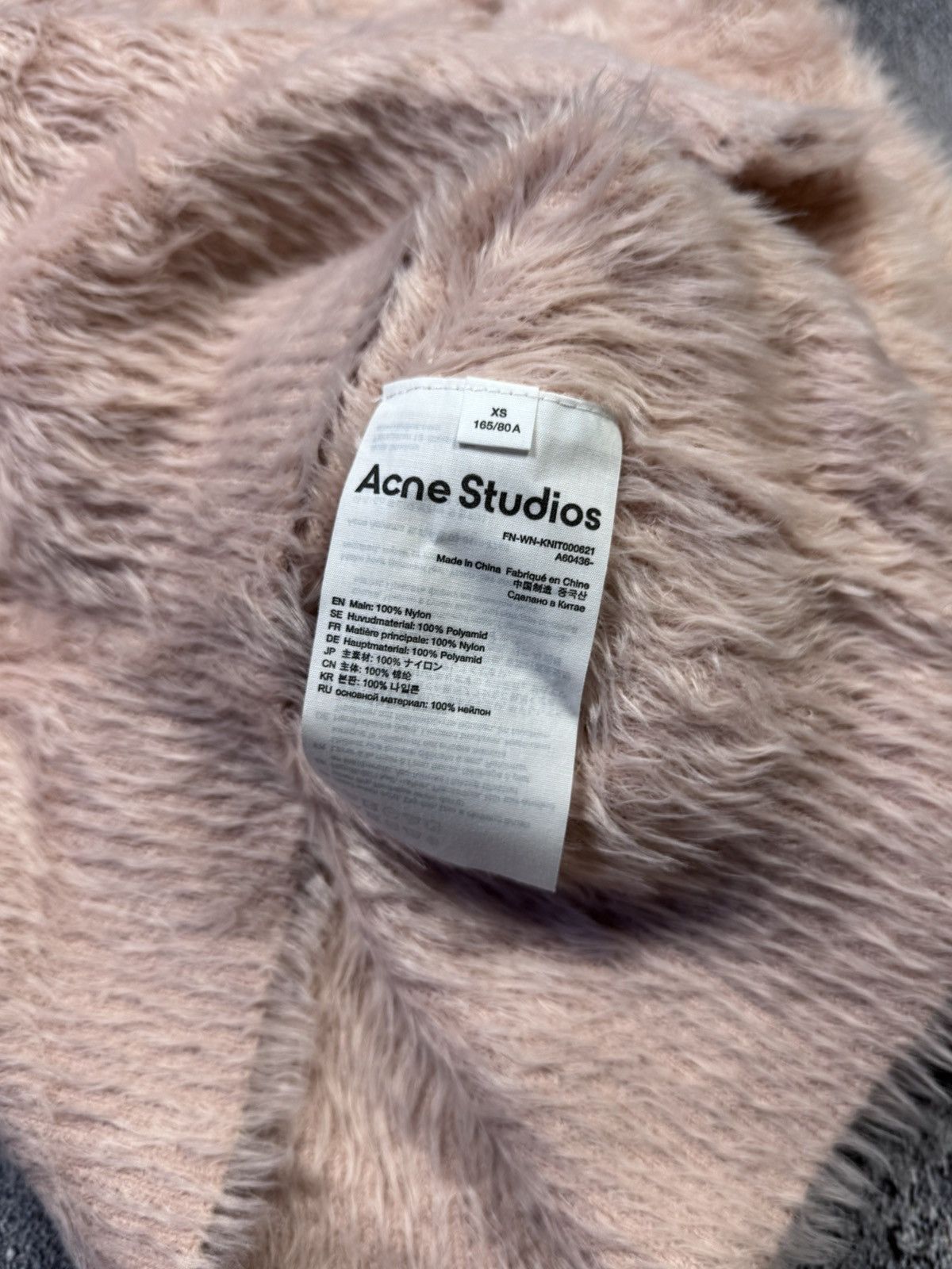 Acne Studios Acne Studios Shaggy Knit Cardigan Size XS / US 0-2 / IT 36-38 - 5 Thumbnail