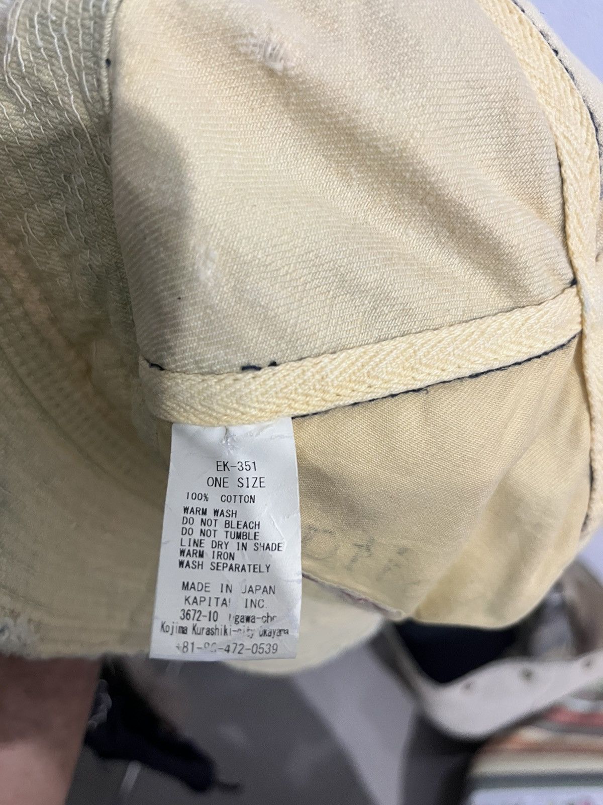 Kapital × Vintage Rare🔥 Kapital boro bucket Size ONE SIZE - 10 Thumbnail