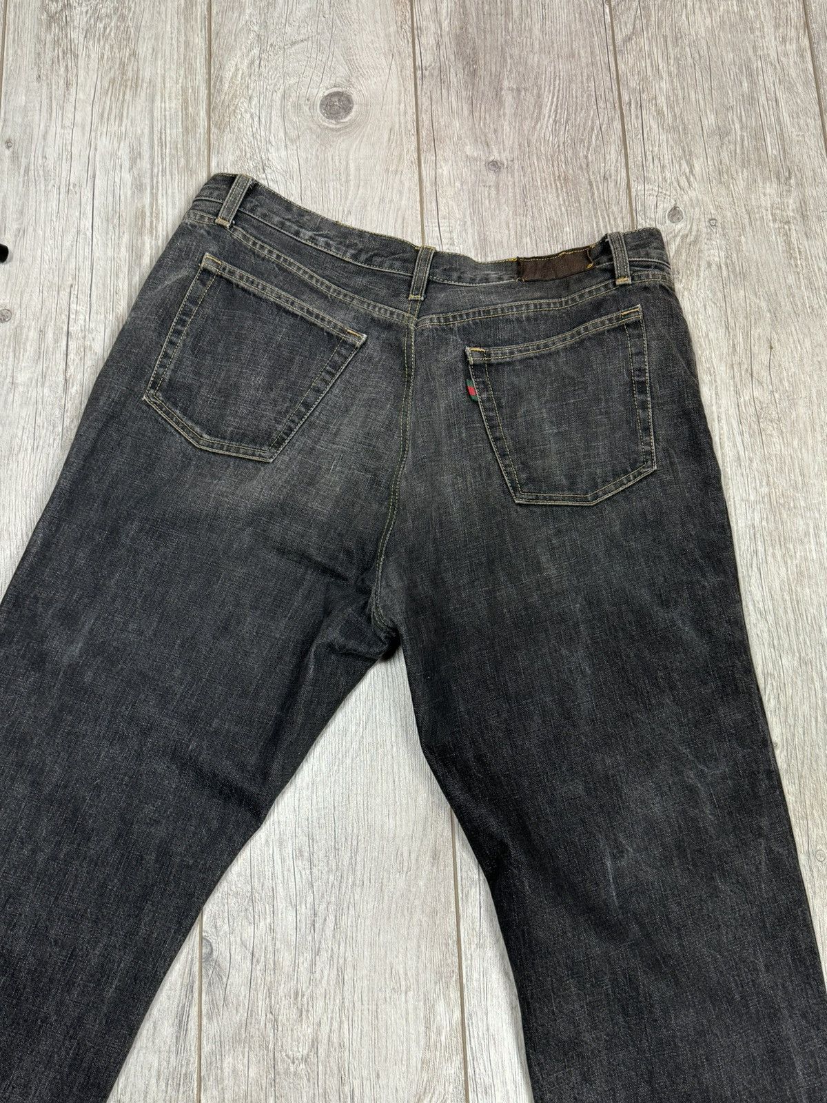 Designer GUCCI RARE VINTAGE JEANS 90S MADE IN ITALY 🇮🇹 Size US 34 / EU 50 - 19 Thumbnail