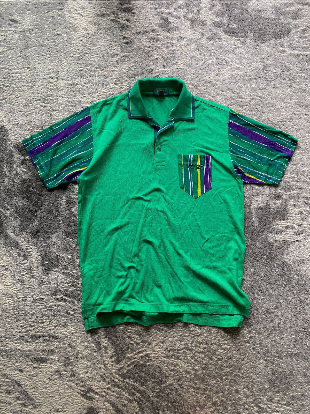 Kenzo Vtg Kenzo Polo Golf Size US L / EU 52-54 / 3 - 1 Thumbnail