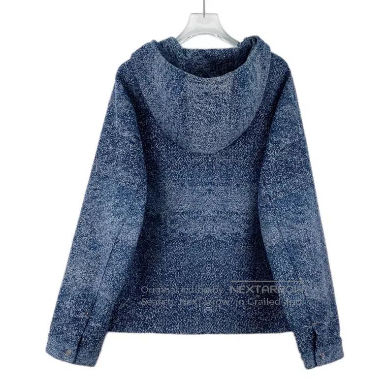 Dior Dior Blue logo letter hooded zipper jacket Size US S / EU 44-46 / 1 - 2 Thumbnail