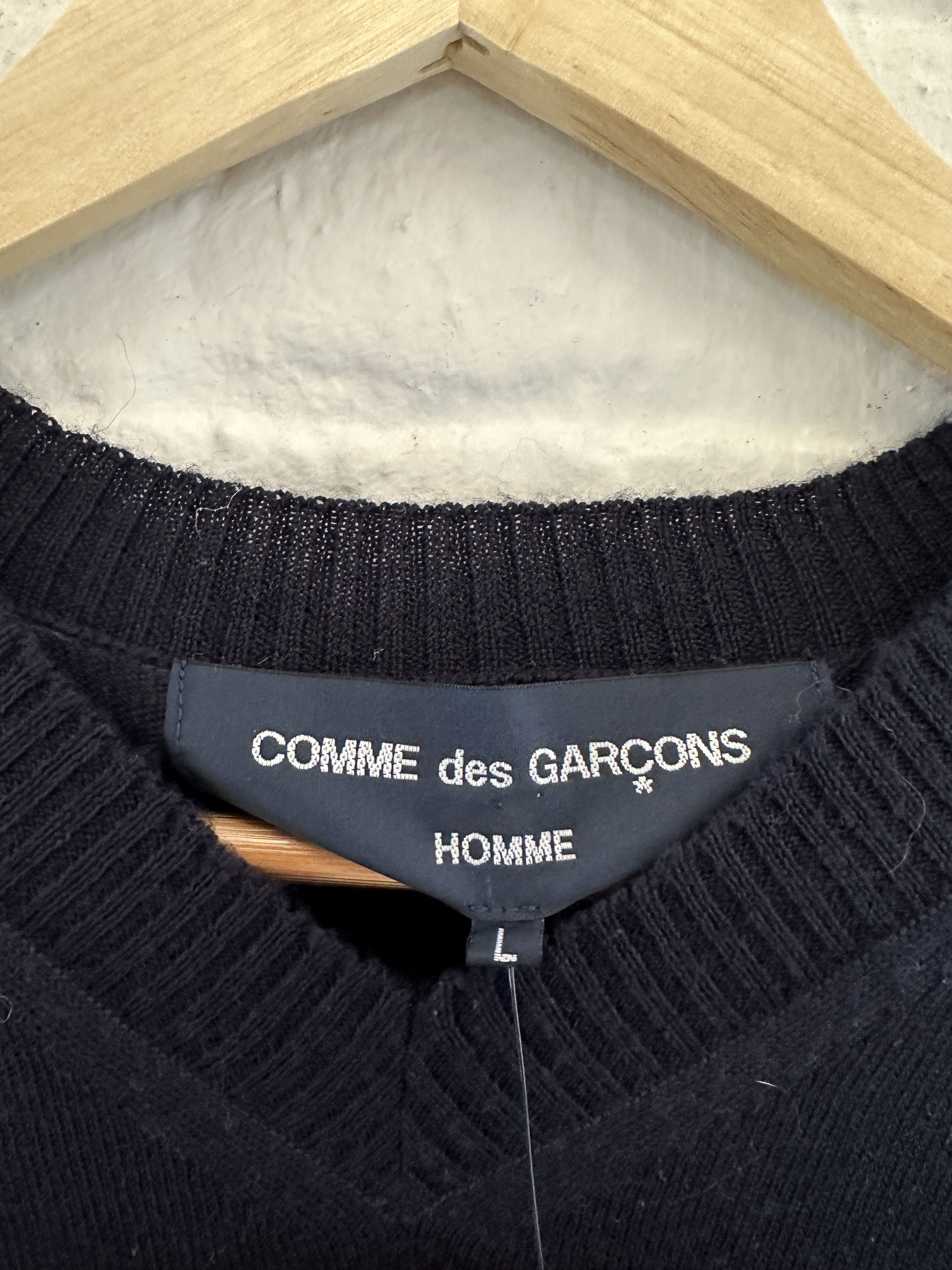 Comme des Garcons Comme des Garcons Homme CdGH Wool Sweater Size US S / EU 44-46 / 1 - 3 Thumbnail