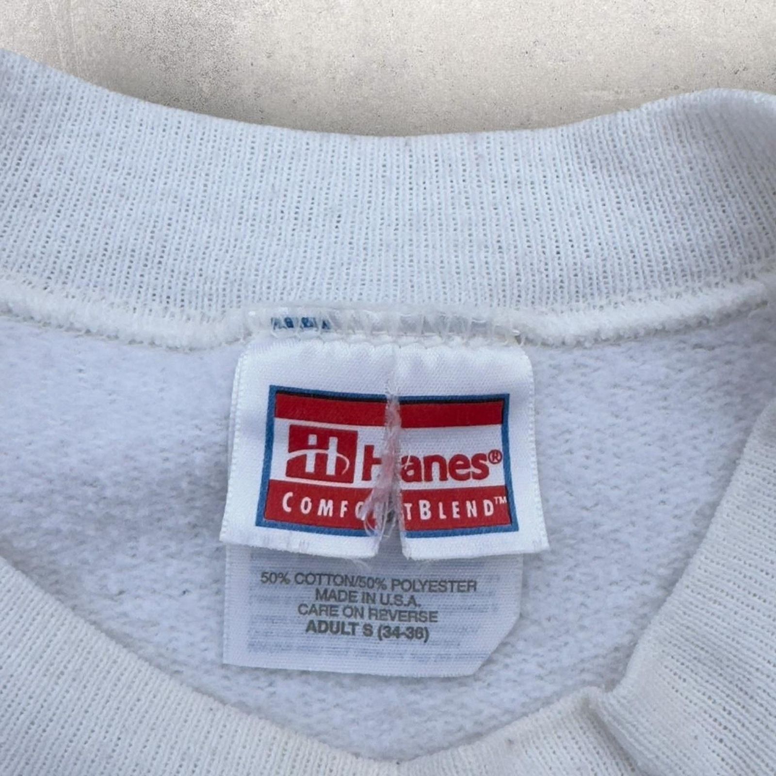 Hanes × Vintage 90’s Hollywood Beach Crewneck Sweatshirt Size S / US 4 / IT 40 - 3 Thumbnail