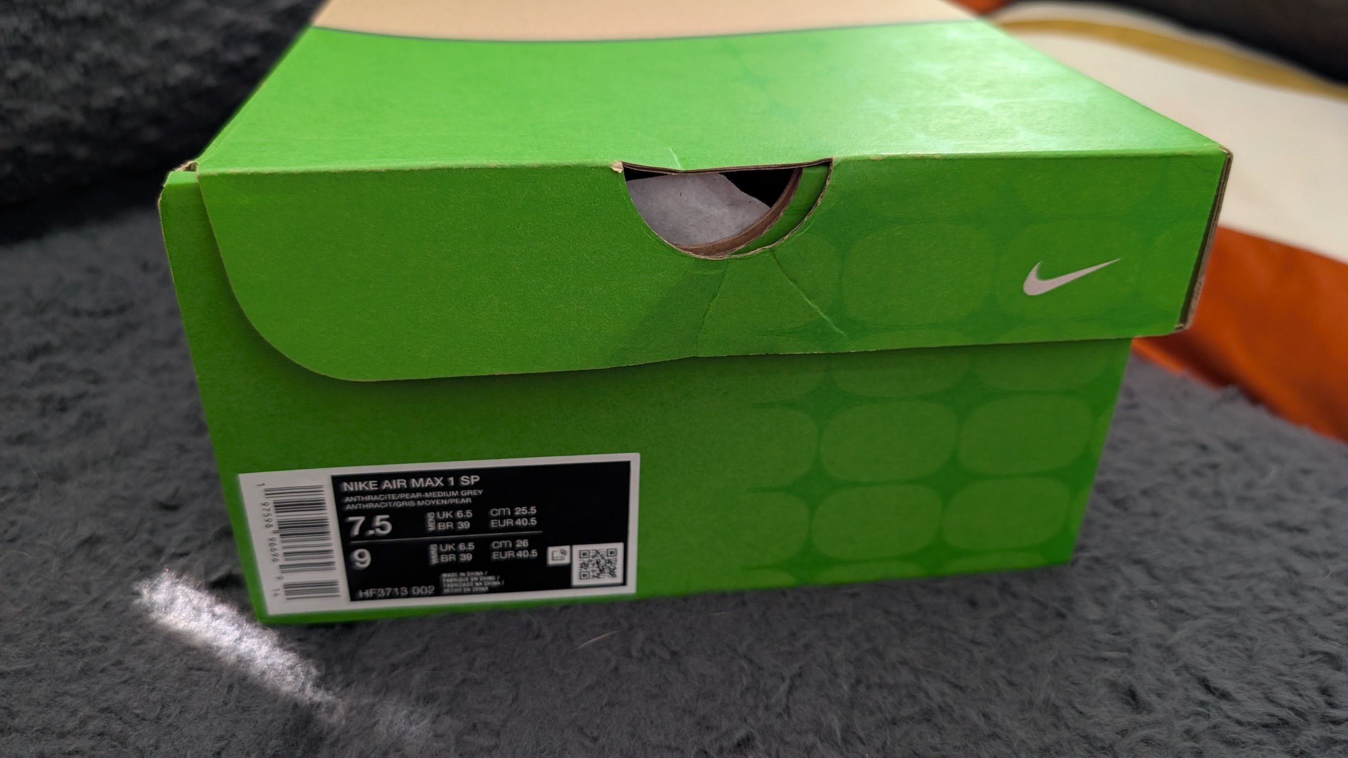 Nike Nike Air Max 1 SP Size US 7.5 / EU 40-41 - 1 Thumbnail