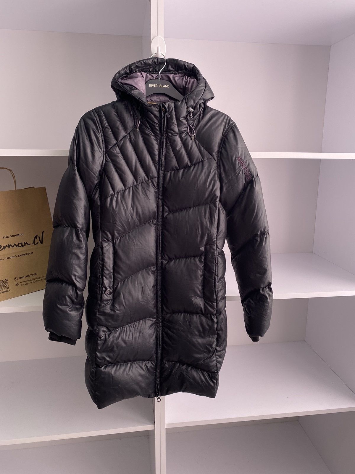 Salomon × Vintage Vintage Salomon Women’s outdoor Coat Jacket Size S / US 4 / IT 40 - 5 Thumbnail