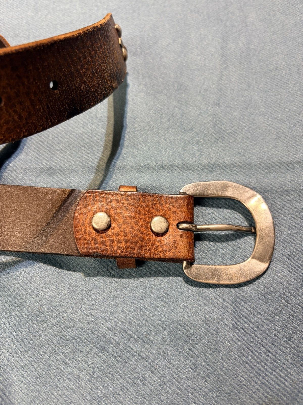Lee 90s Lee X Kapital Kountry vtg studded leather belts Size 38 - 6 Thumbnail