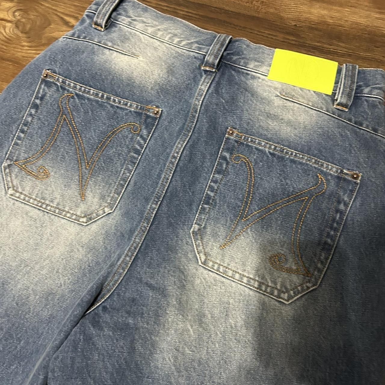 Other No Society blue denim Jorts Size US 30 / EU 46 - 4 Thumbnail