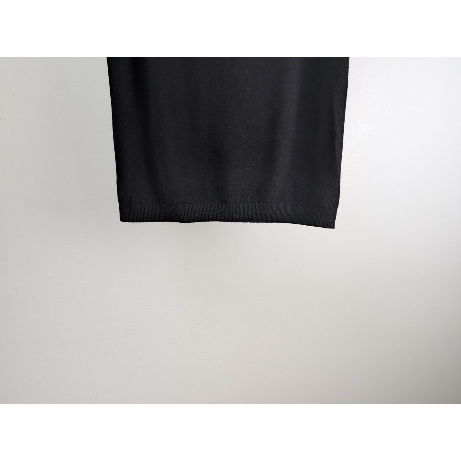Amiri o1rshd1 Q:3 / Stack Short Sleeve Polo Shirt in Black Size US XL / EU 56 / 4 - 7 Thumbnail