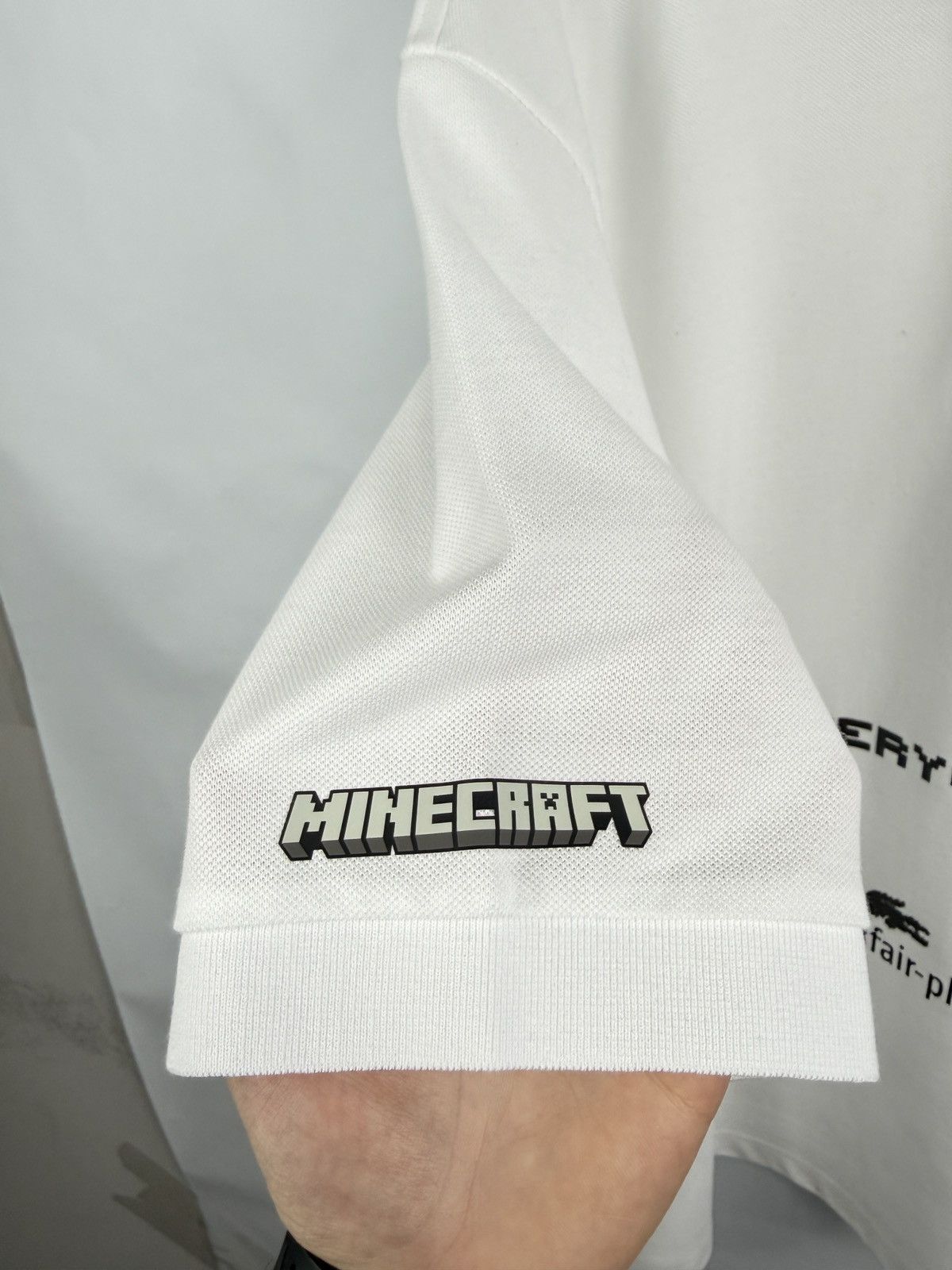 Lacoste 🇫🇷 Lacoste Minecraft Loose Fit Polo T-Shirt Made in France Size US XXL / EU 58 / 5 - 13 Thumbnail