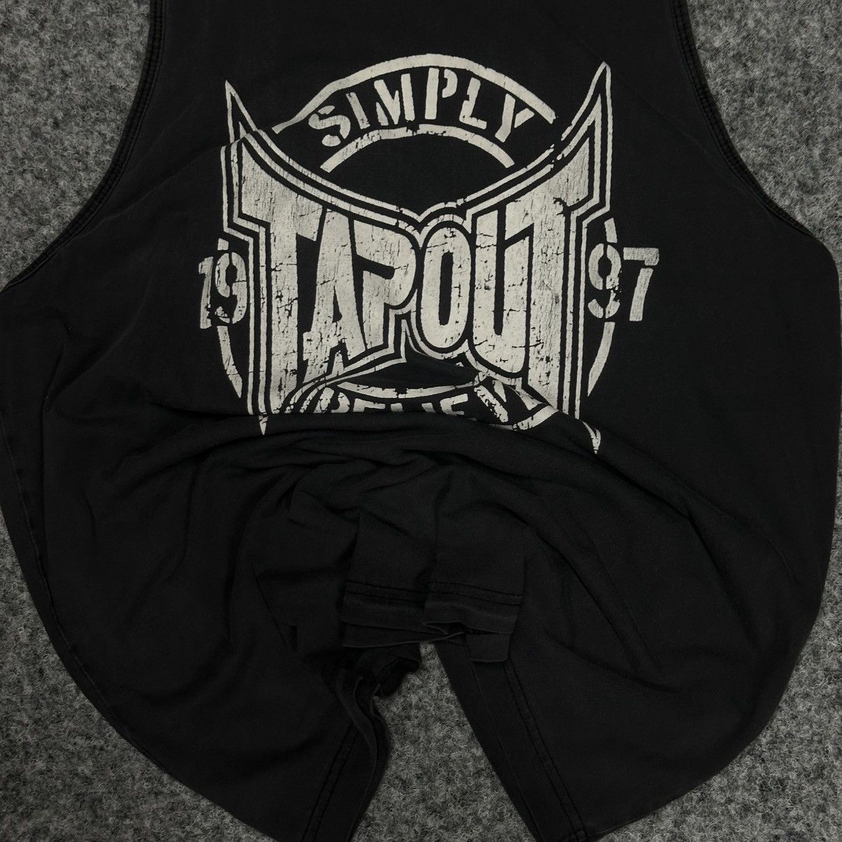 Tapout VTG Tapout Sleeves Tank Top Big Logo Size XL 00s USA Hype Size US M / EU 48-50 / 2 - 5 Thumbnail