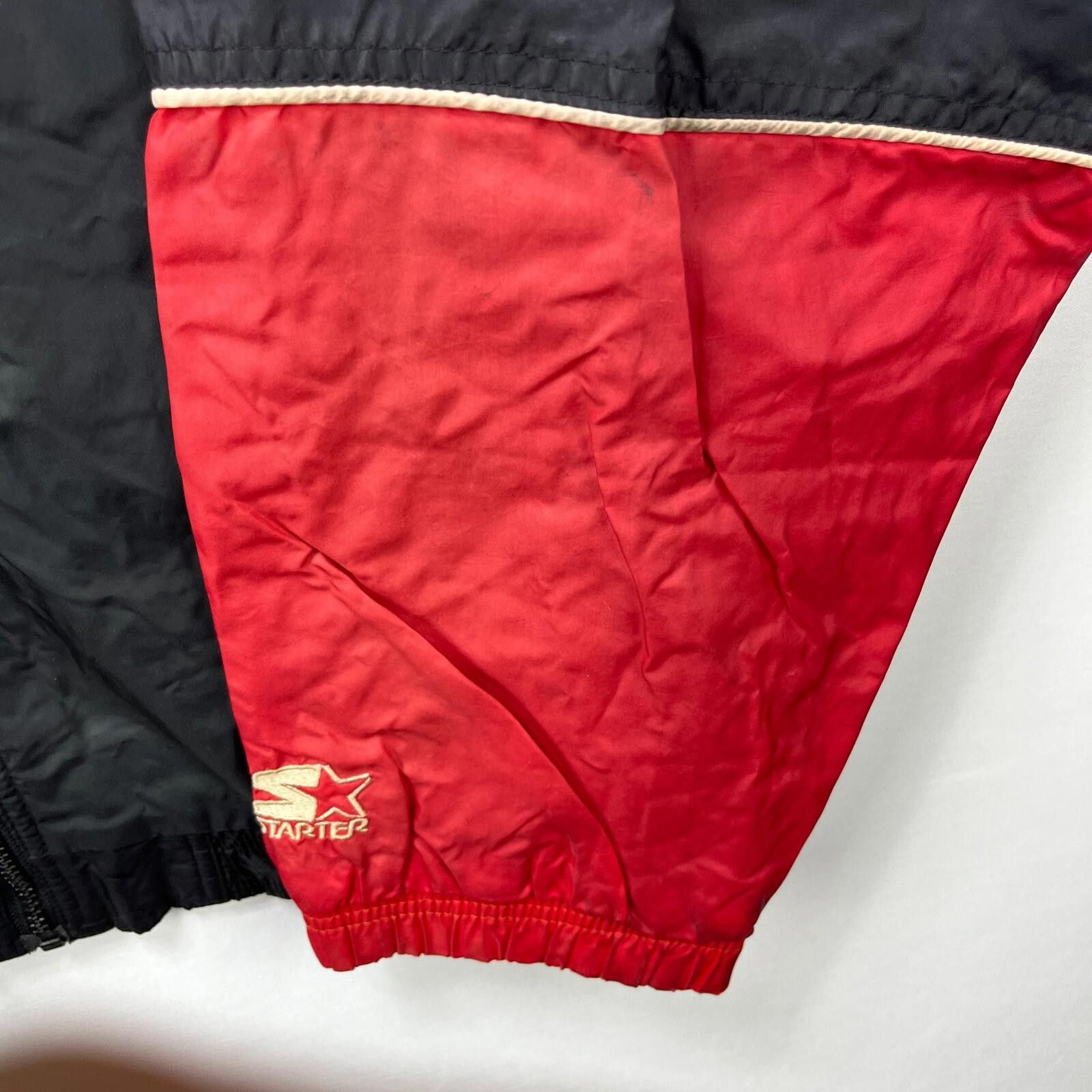 Majestic Vintage 90s Buffalo Sabres Windbreaker Jacket XL Starter NHL Size US XL / EU 56 / 4 - 9 Thumbnail