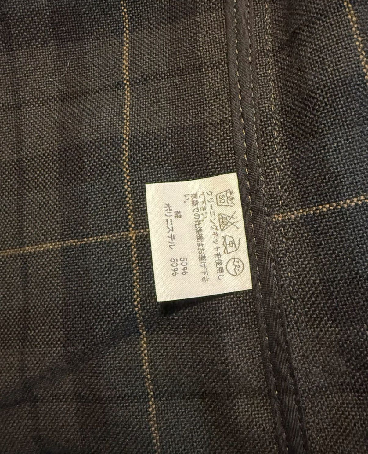 Final Home Final Home Dark Plaid Linen-Cotton Blazer K24 Size S / US 4 / IT 40 - 5 Thumbnail