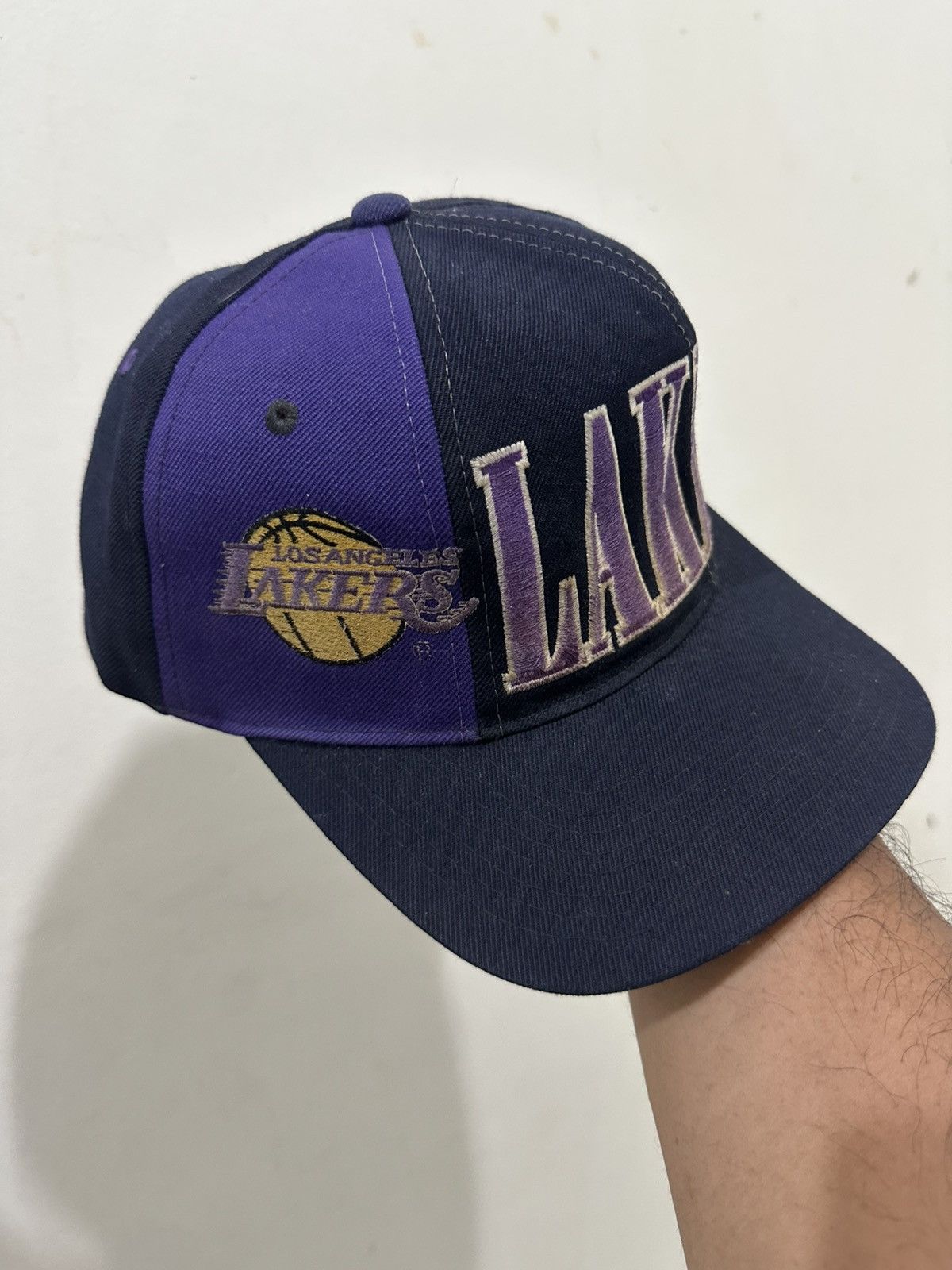 NBA × Starter 90’s Lakers Starter Snapback Size ONE SIZE - 3 Thumbnail