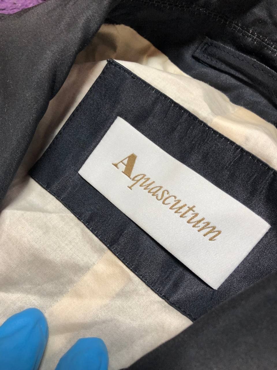 Aquascutum Streetwear Vintage Cloaks Aquascutum Y2K Size US XL / EU 56 / 4 - 3 Thumbnail