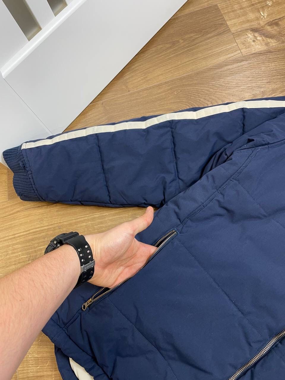 Nike Vintage Nike Y2K Style Athletic 1971 Blue Puffer Jacket Size US M / EU 48-50 / 2 - 12 Thumbnail