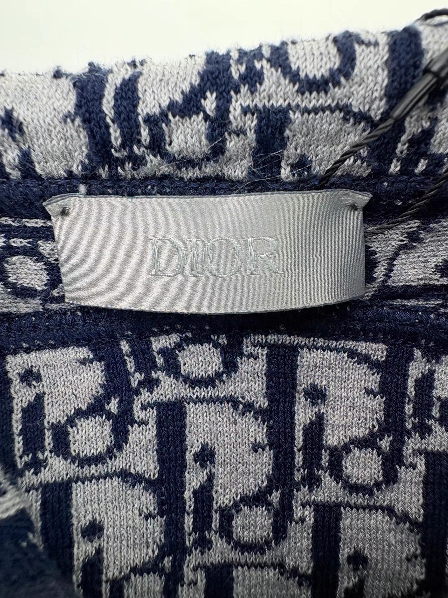 Dior DIOR All-Over Logo Inside Zip-Up Jacket K1 Size S / US 4 / IT 40 - 3 Thumbnail