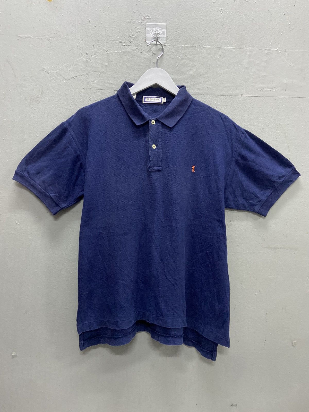Yves Saint Laurent VINTAGE YVES SAINT LAURENT SMALL LOGO POLOS SHIRT Size US M / EU 48-50 / 2 - 1 Thumbnail