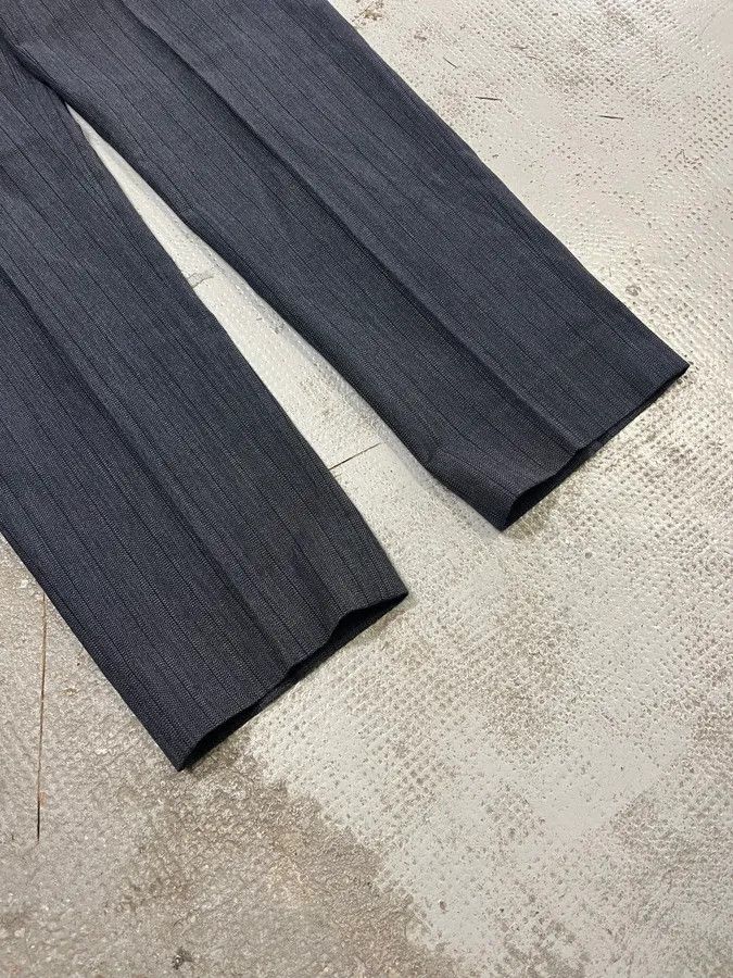 Dolce & Gabbana AW2003 Dolce & Gabbana Corduroy Waistband Grey Tailored Pants Size US 32 / EU 48 - 7 Thumbnail