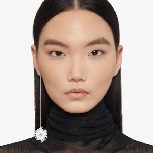 Givenchy Givenchy Women's Daisy Earring With Crystals - NEW WITH TAGS Size ONE SIZE - 6 Thumbnail