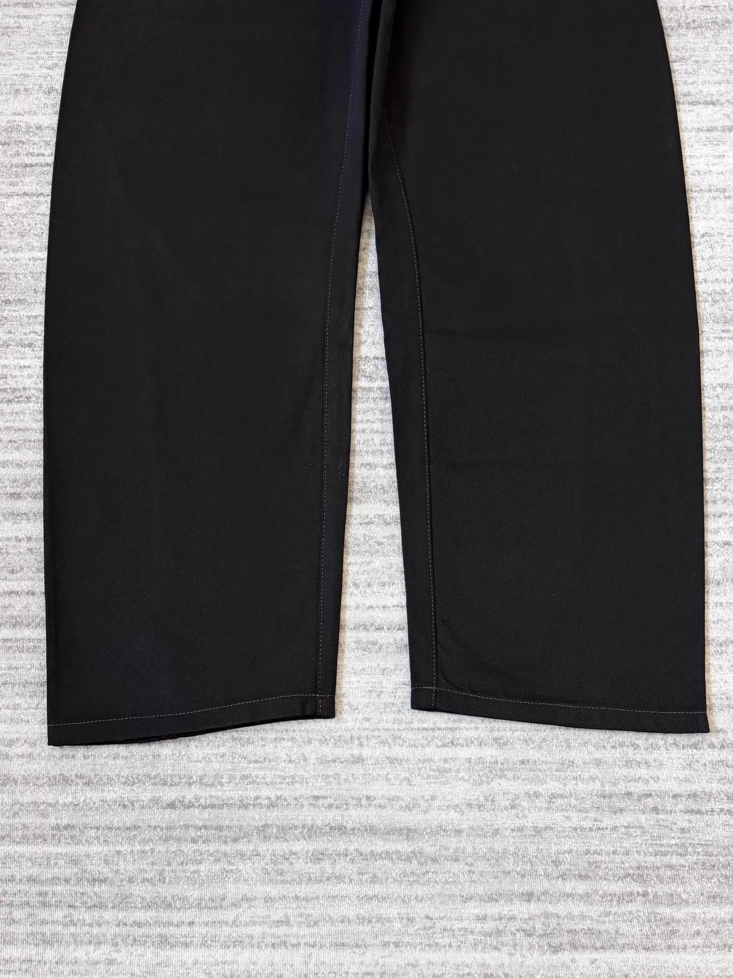 Lemaire Lemaire Twisted Belted Black Wide-Leg Trousers XS Size 25" / US 0 / IT 36 - 6 Thumbnail