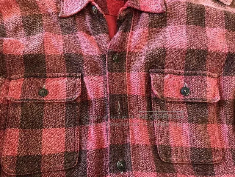 RRL Ralph Lauren RRL Ralph Lauren Early red checkered shirt washed with wat Size US L / EU 52-54 / 3 - 3 Thumbnail
