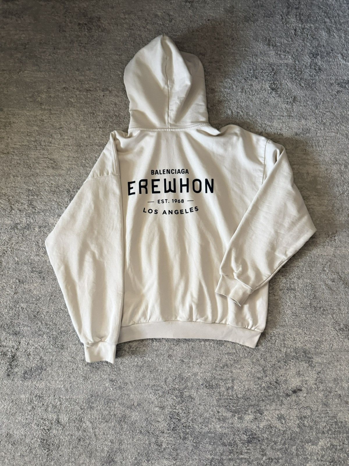 Balenciaga x Erewhon Zip up Hoodie.